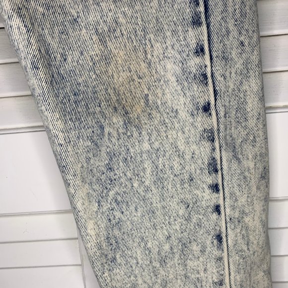 Vintage 80s Bonjour high rise acid wash jeans - Picture 7 of 10